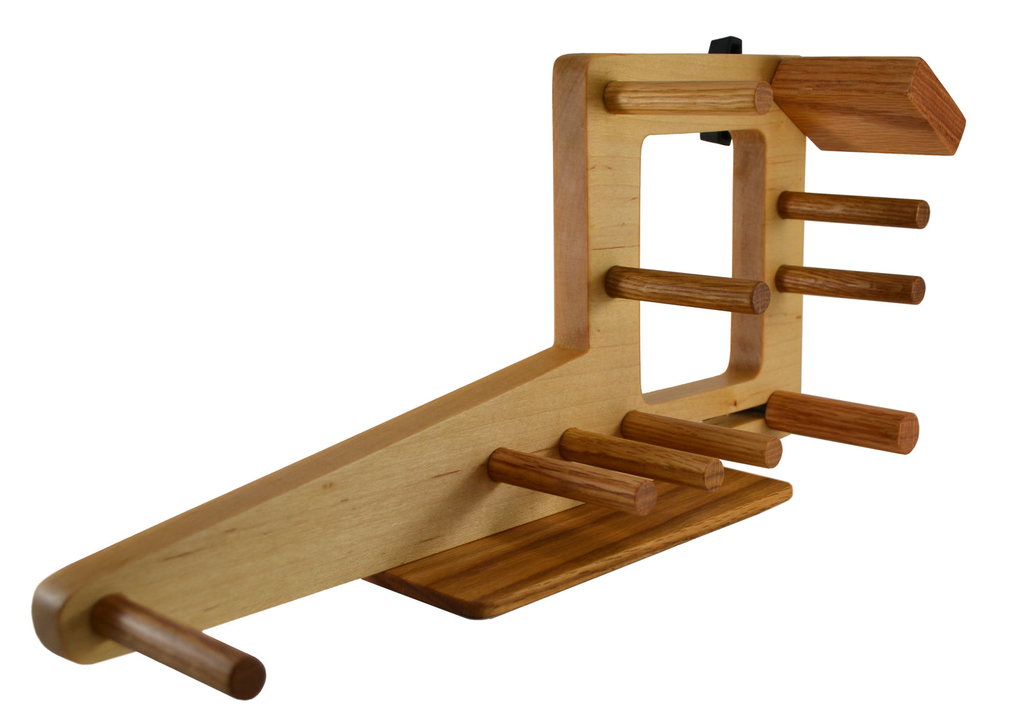 15 Inch Inkle Loom and Weaving Shuttle Handcrafted from Maple and Red Oak