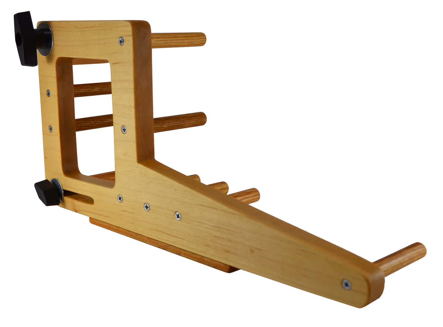 15 Inch Inkle Loom and Weaving Shuttle Handcrafted from Maple and Red Oak
