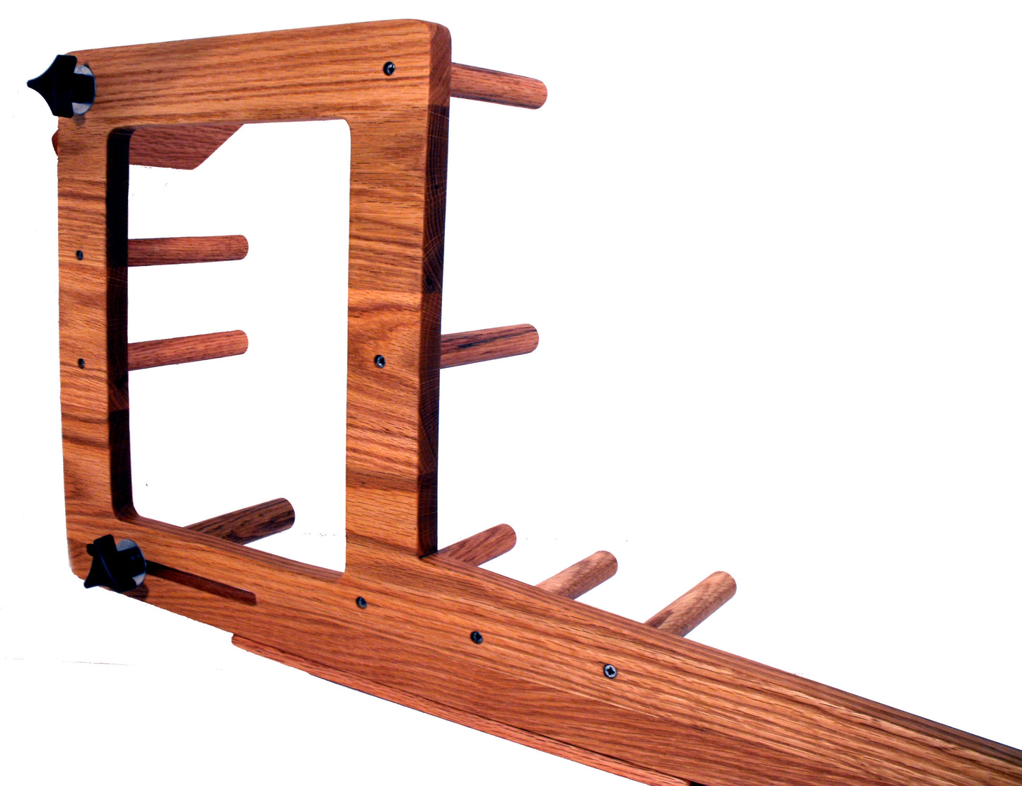 30 Inch Inkle Loom and Weaving Shuttle Handcrafted from Red Oak