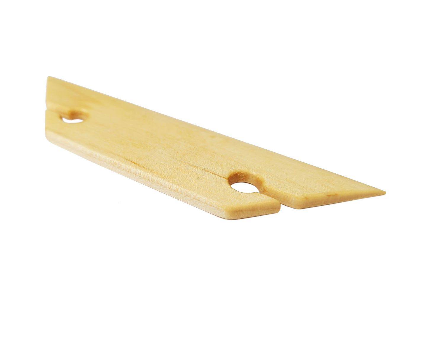 4.5 Inch Beveled Maple Belt Weaving Shuttle - 20pc Wholesale