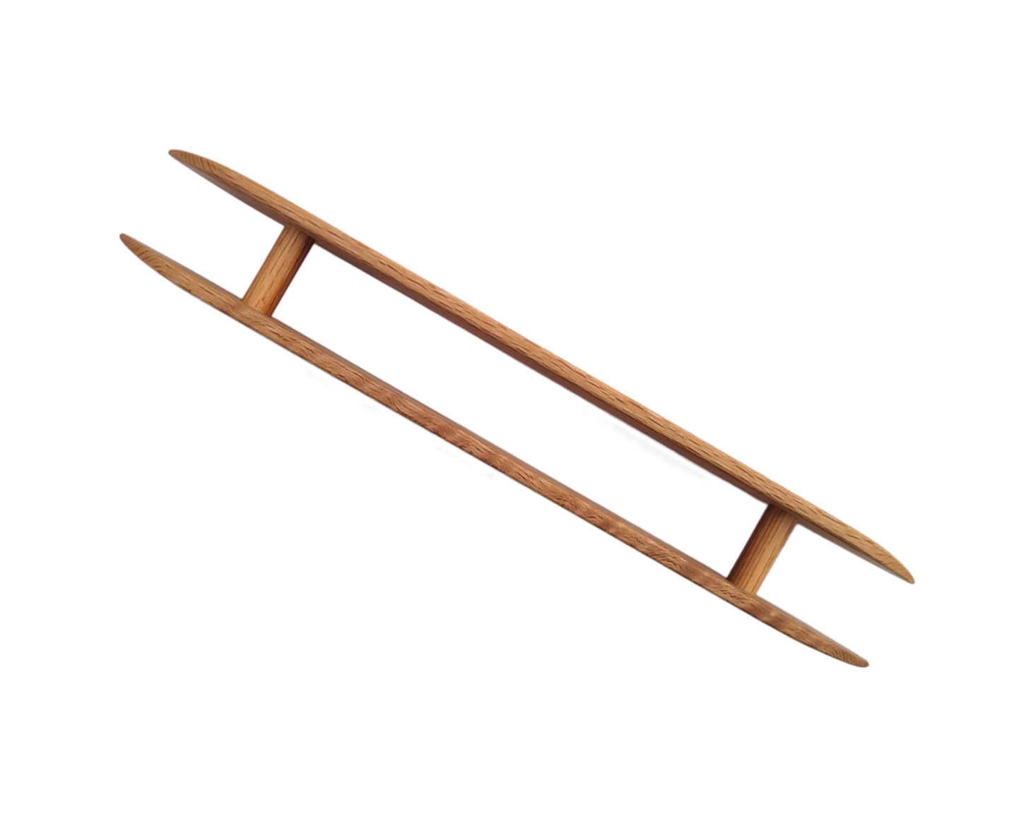 14 Inch Rag Rug Weaving Shuttle Handcrafted from Red Oak