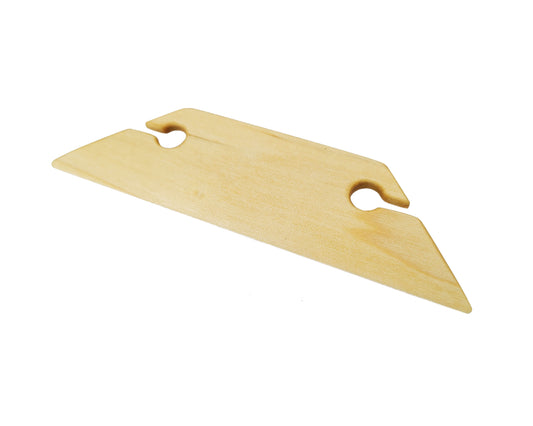 4.5 Inch Knife Edge Belt Weaving Shuttle - Handcrafted from Maple