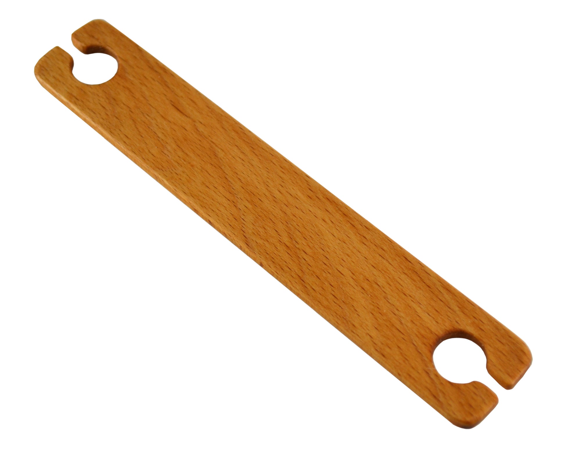 6 inch stick shuttle, weaving shuttle handcrafted from red oak by Wiener Dog Ranch.