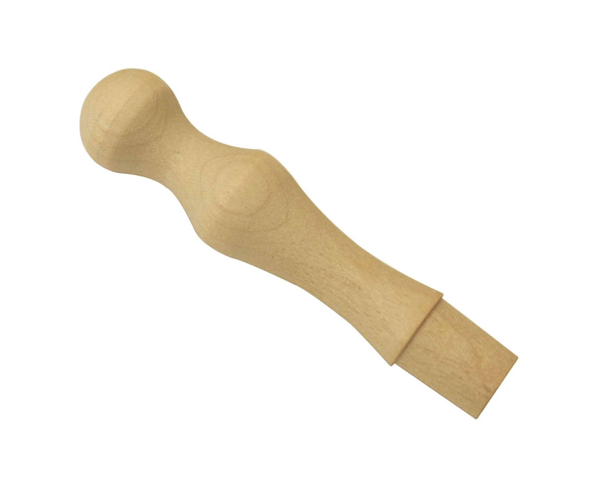 Replacement yarn swift peg. Handcrafted from maple by Wiener Dog Ranch.