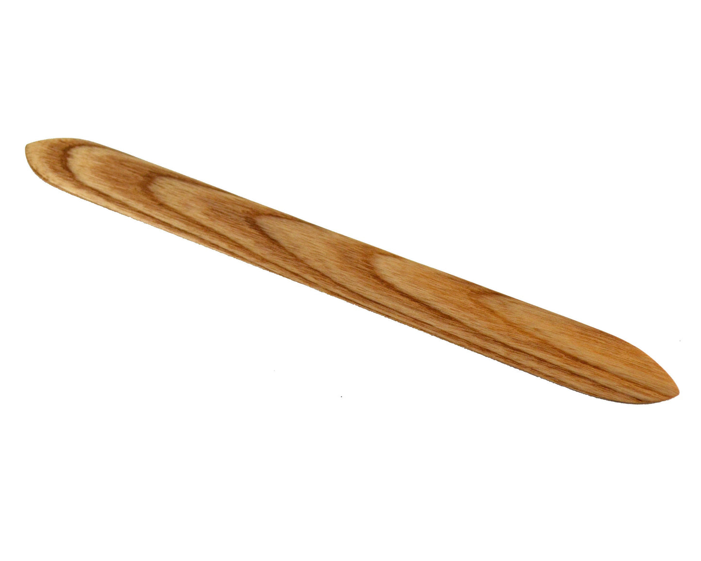 10 inch weaving sword, pick up stick handcrafted from red oak by Wiener Dog Ranch.